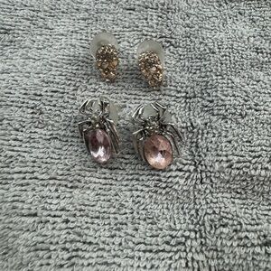 Cute pastel goth earrings